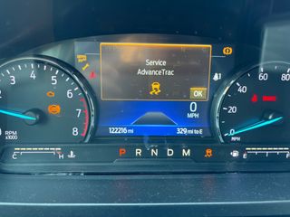 2020 Ford Explorer XLT - Interior Dashboard With Vehicle Running Image